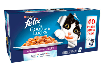 Felix As Good As It Looks Mixed Selection Cat Food 40 x 100g