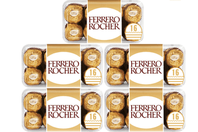 Ferrero Rocher Hazelnut Chocolate Gift Boxes 5 x 16 Pieces