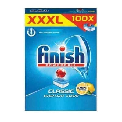 Finish Powerball All in 1 Deep Clean Dishwasher Tablets, 2 x 100 Pack