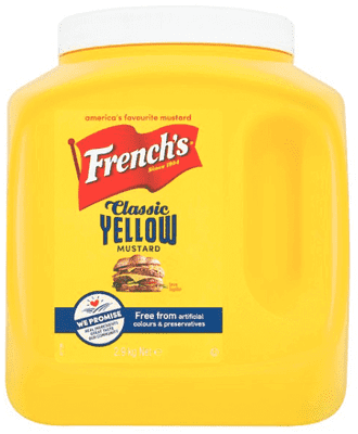 French's Classic Yellow Mustard 2.9kg