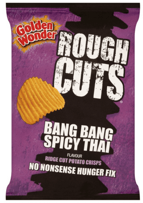 Golden Wonder Rough Bang Bang Spicy Thai 50g  (36 pack)