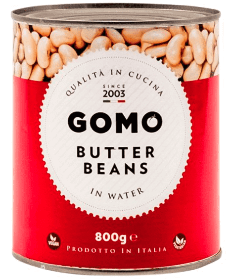 Gomo Butter Beans in Water 800g