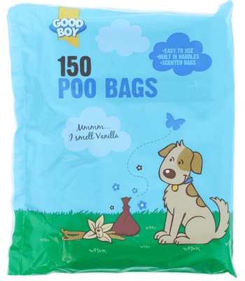Good Boy Scented Dog Poo Bags - Pack of 150