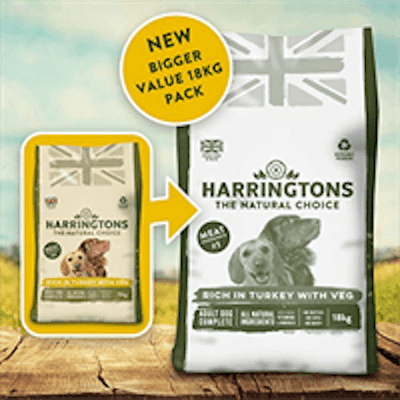 Harringtons Complete Turkey and Veg Dry Dog Food 18kg
