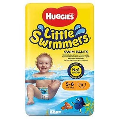 Huggies Little Swimmers Swim Pants Size 5-6,,11 Pack