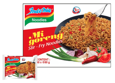 Indomie Mi Goreng Stir Fry Noodles 40 x 80g