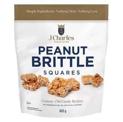 J.Charles Peanut Brittle Squares, 800g