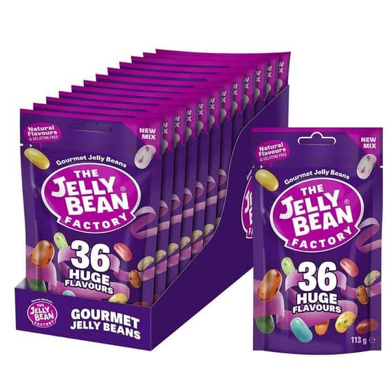 Jelly Bean Factory Gourmet Mixed Sweets Bulk 12 x 113g