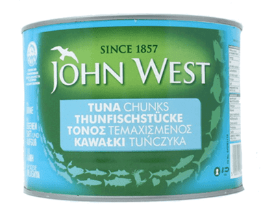 John West Tuna Chunks in Brine, 1.7kg