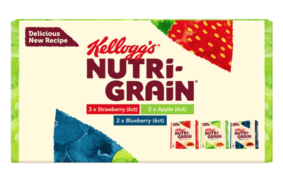 Kellogg's Nutri-Grain Mixed Fruity Breakfast Bars, 42 Pack