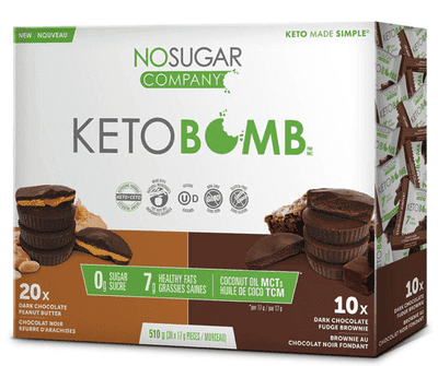 Keto Bomb, 510g (30 x 17g Pieces)