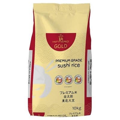 Kintaro Gold Japanese-Style Sushi Rice, 10kg Bag