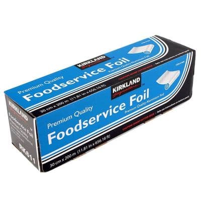 Kirkland Premium Quality Foodservice Aluminium Foil 30cm x 200m