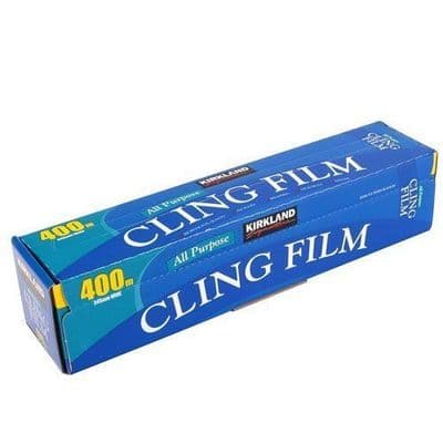 Kirkland Signature All Purpose Cling Film 345mm Wide x 400 Metres Length