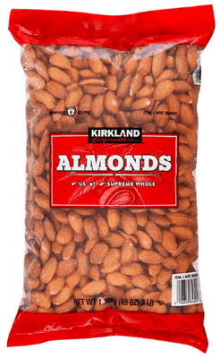 Kirkland Signature Almonds Supreme Whole 1.36 Kg