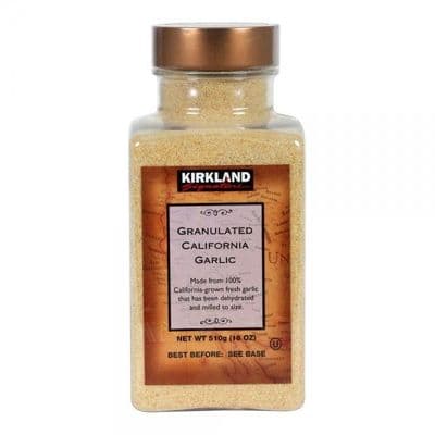 Kirkland Signature Granulated California Garlic 510g