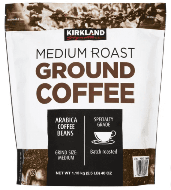 Kirkland Signature Ground Coffee Medium Roast 2.5lb