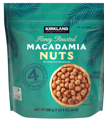 Kirkland Signature Honey Roasted Macadamia Nuts 680g