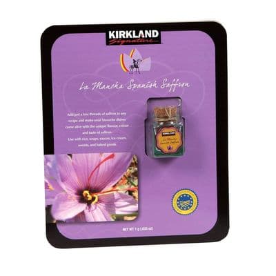 Kirkland Signature La Mancha Spanish Saffron Net Weight 1g
