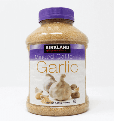 Kirkland Signature Minced California Garlic