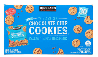 Kirkland Signature Mini Chocolate Chip Cookies 30 x1oz