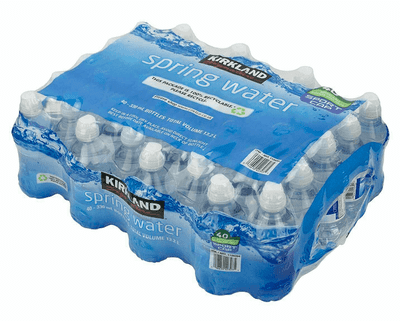 Kirkland Signature Natural Spring Water, 40 x 330ml Sports Cap Bottles (Pack of 1)