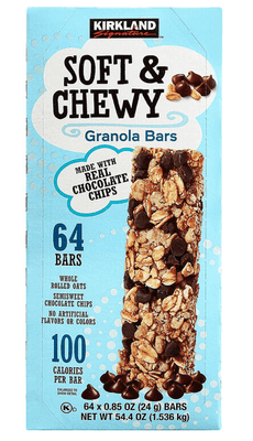 Kirkland Signature Soft & Chewy Granola Bars (64x24g)