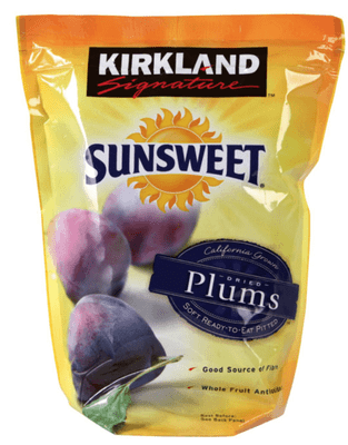 Kirkland Signature Sunsweet Pitted Dried Plums, 1.59kg