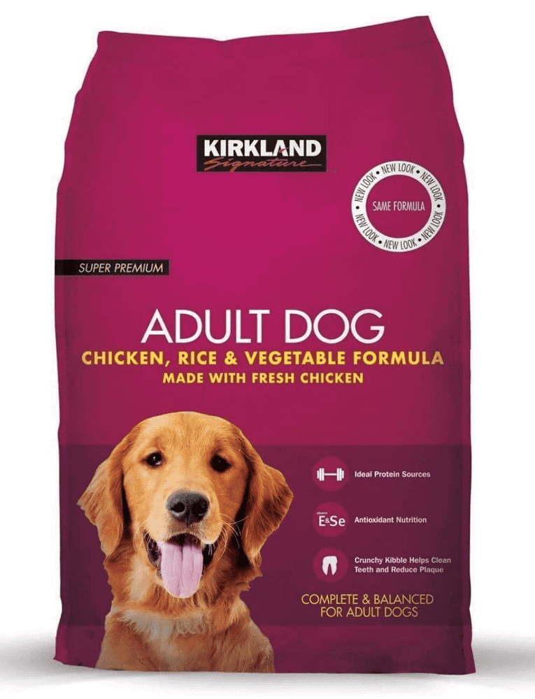 Kirkland Signature Super Premium Adult Complete Dog Food Chicken Rice Vegetable Formula 12kg