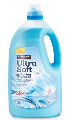 Kirkland Signature Ultra Soft Spring Breeze Fabric Conditioner, 5 Litre