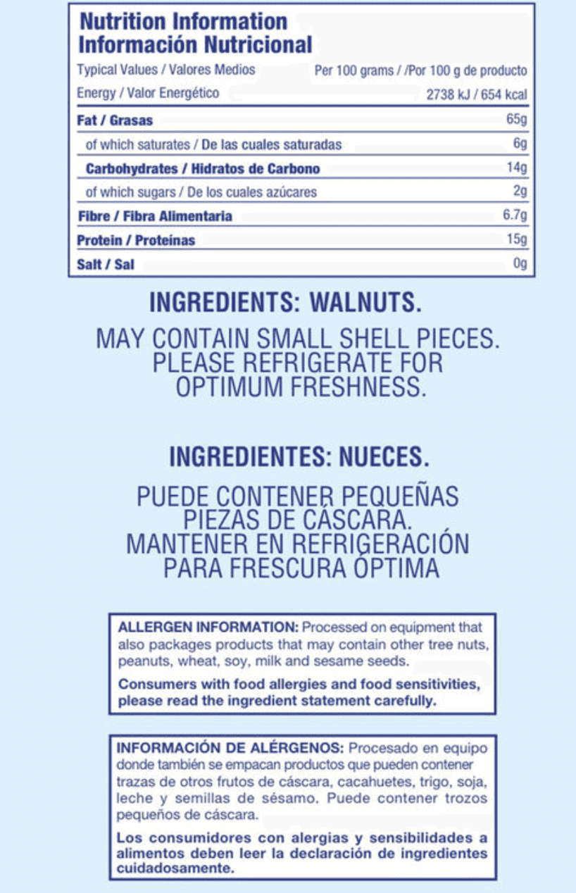 Kirkland Signature Walnut Halves & Pieces 1 36kg