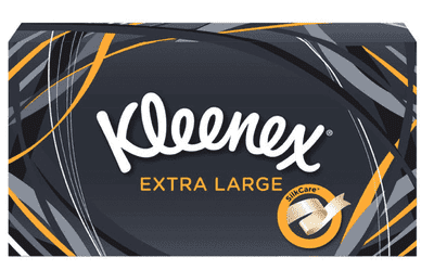 Kleenex Extra Large 90 Tissues (Pack of 6)