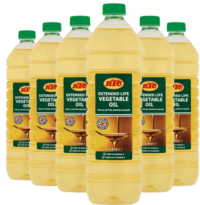 KTC Vegetable Oil 6 x 1L