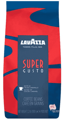 Lavazza Super Gusto Coffee Beans 1kg
