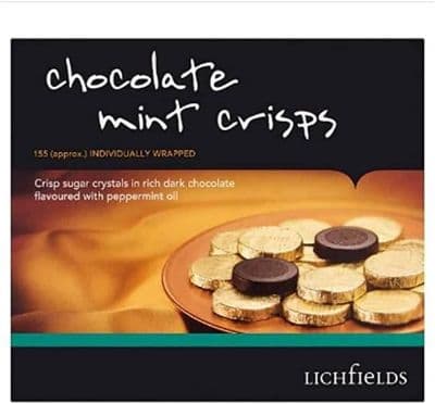 Lichfields Chocolate Mint Crisps 1KG