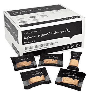 Lichfields Luxury Assortment Biscuit 100 Mini Packs