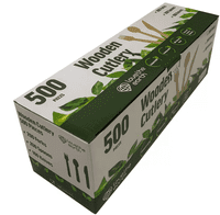 Love The Earth Wooden Cutlery Variety, 500 Pack