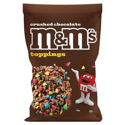 M&M's Crushed Chocolate Pieces, 500g Bag