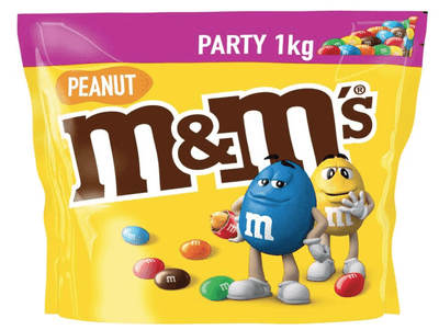 M&M's Peanut Party Bag, 1kg