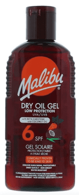 Malibu Dry Oil Gel SPF 6 (200ml)