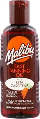 Malibu Fast Tanning Oil 100ml with Beta Carotene