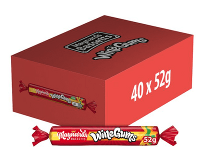 Maynards Bassetts Winegums Rollpack 52g (pack of 40)