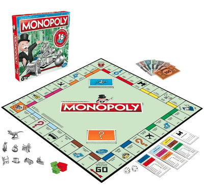 Monopoly Family Board Game 2-6 Players Age 8+
