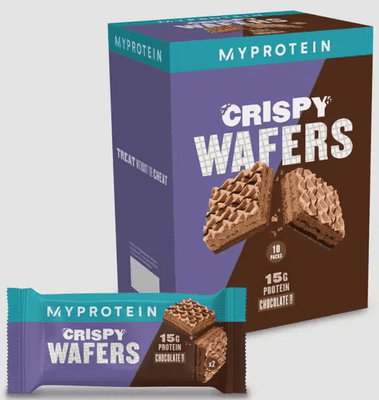 My Protein Chocolate Crispy Wafer, 10 x 42g