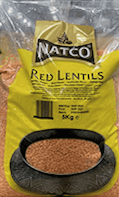 Natco Red Lentils 5kg