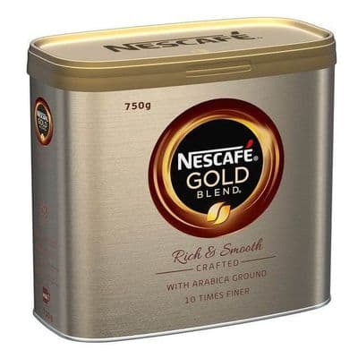 Nescafé​​​​​​​ Gold Blend 750g Rich & Smooth Crafted with Arabica Ground 10 Times Finer