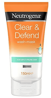 Neutrogena Clear & Defend Wash-Mask, 150ml