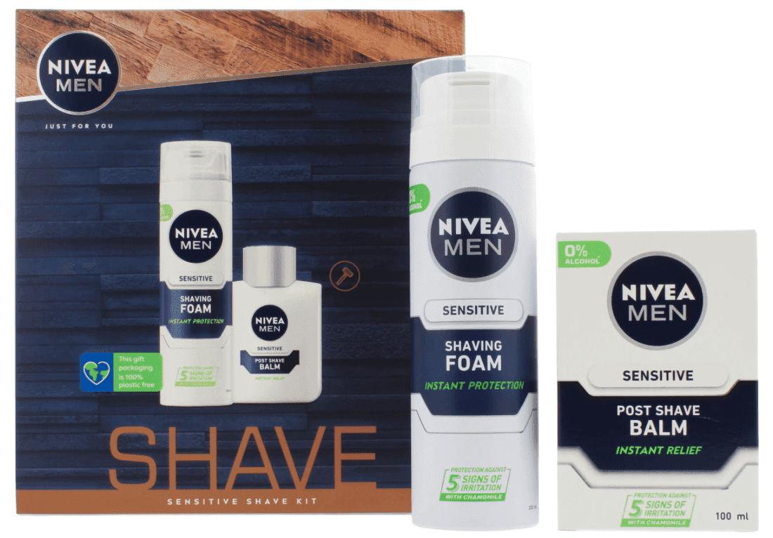 Buy Nivea Men Sensitive Shave Duo Kit
