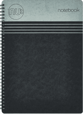 NU: era A5 Cloud Spiral Notebook 110 Pages