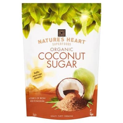 Organic Coconut Sugar 1kg Nature's Heart Superfoods